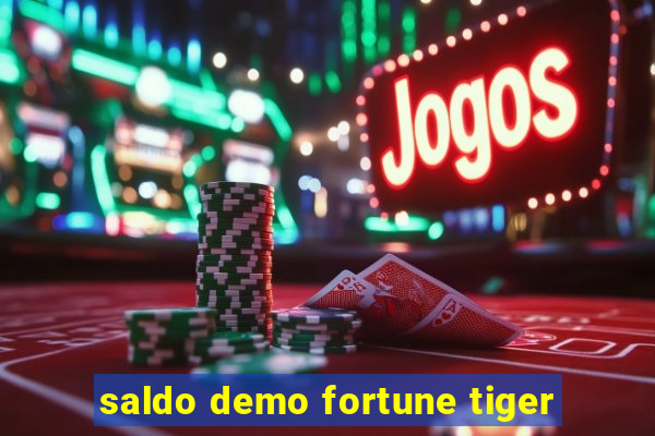 saldo demo fortune tiger